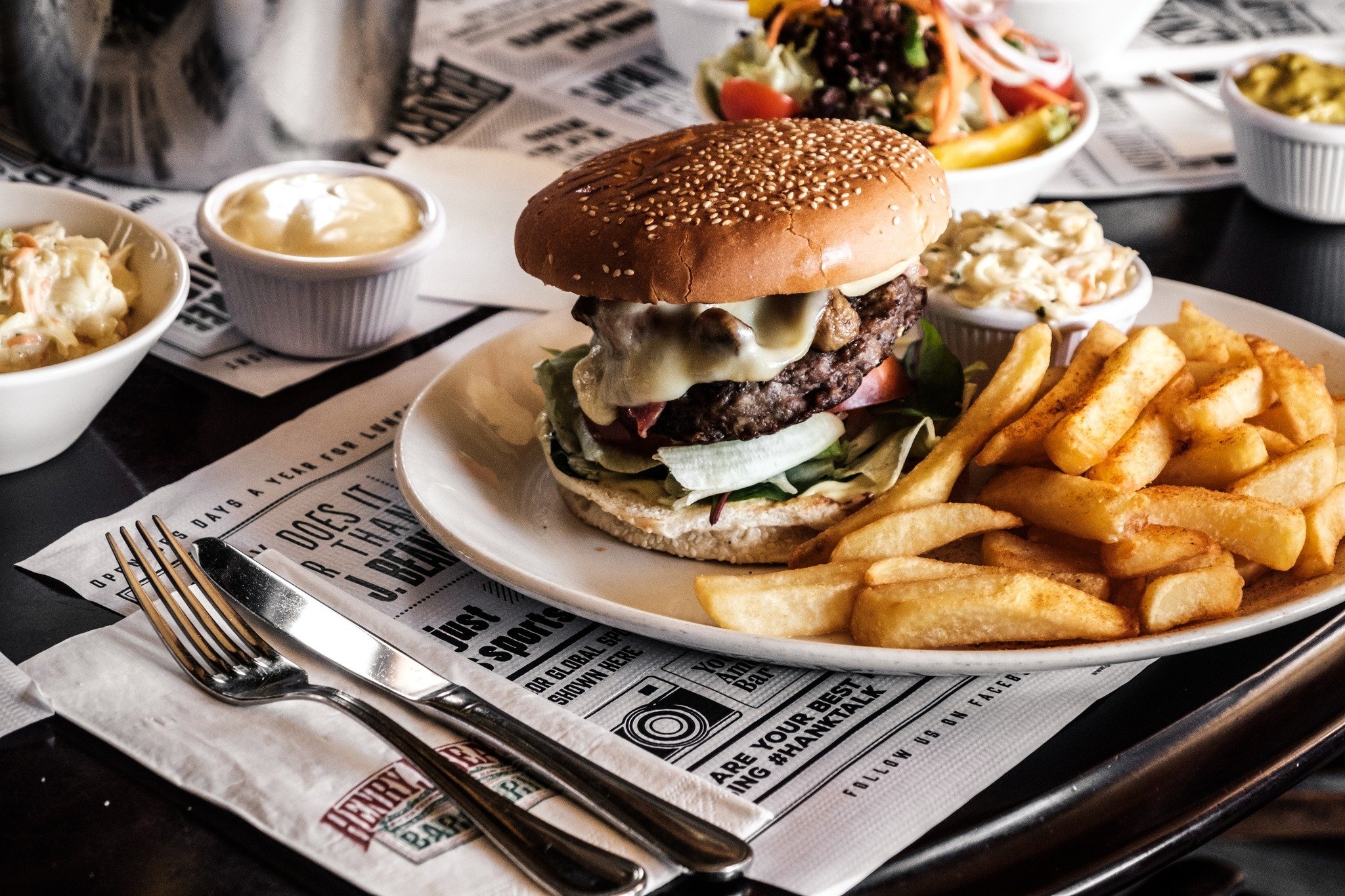 Best Burgers in Malta - Henry J Beans, Malta