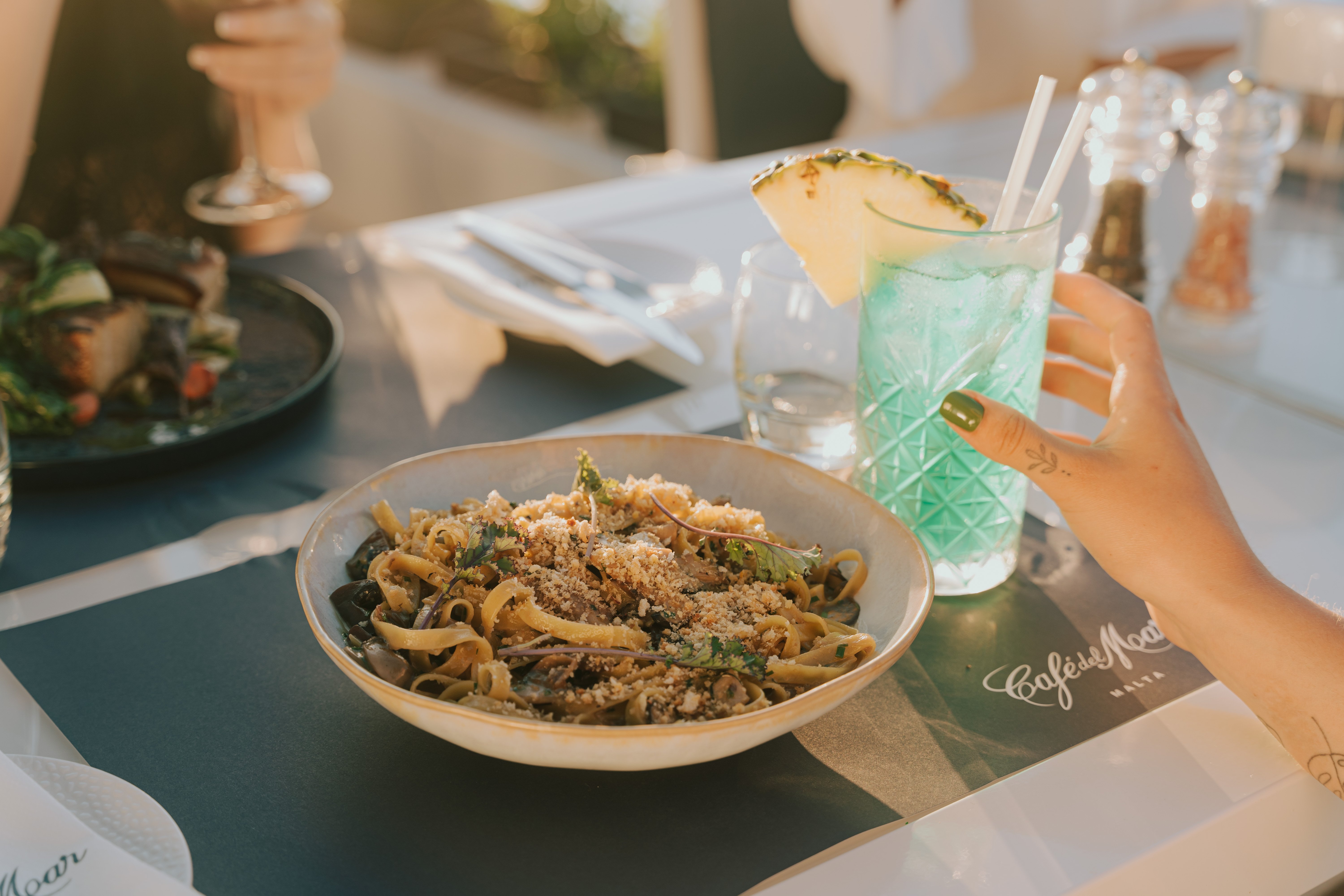 Cafe del Mar Malta - best pasta in Malta