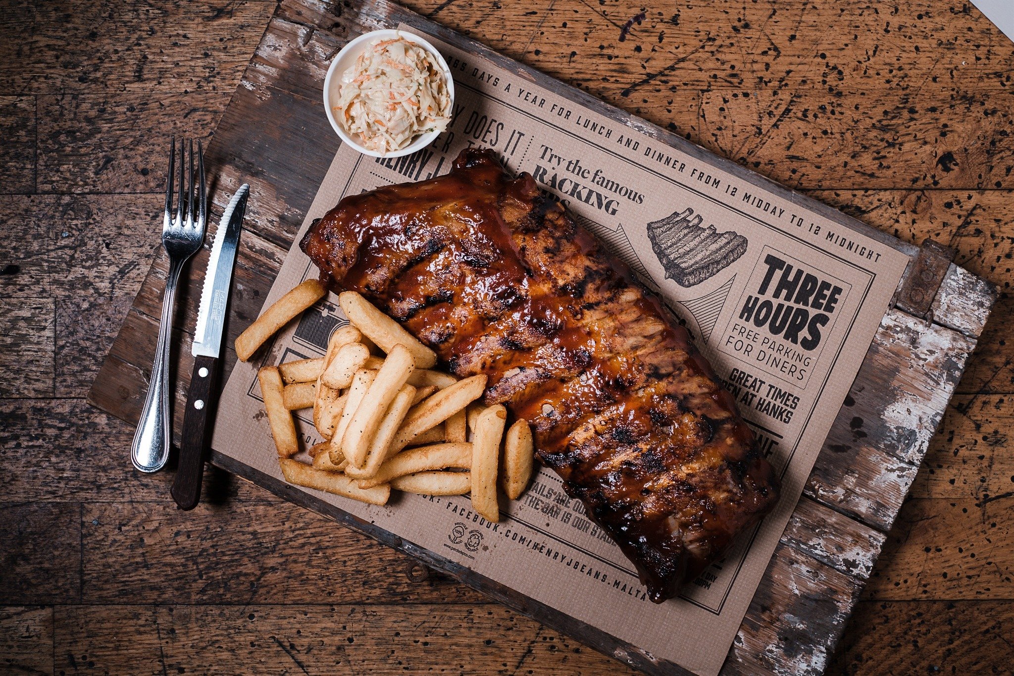 Henry J. Beans - grill in Malta