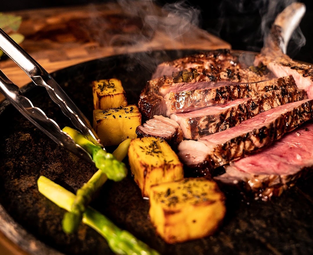 Tauro best steak in Riga