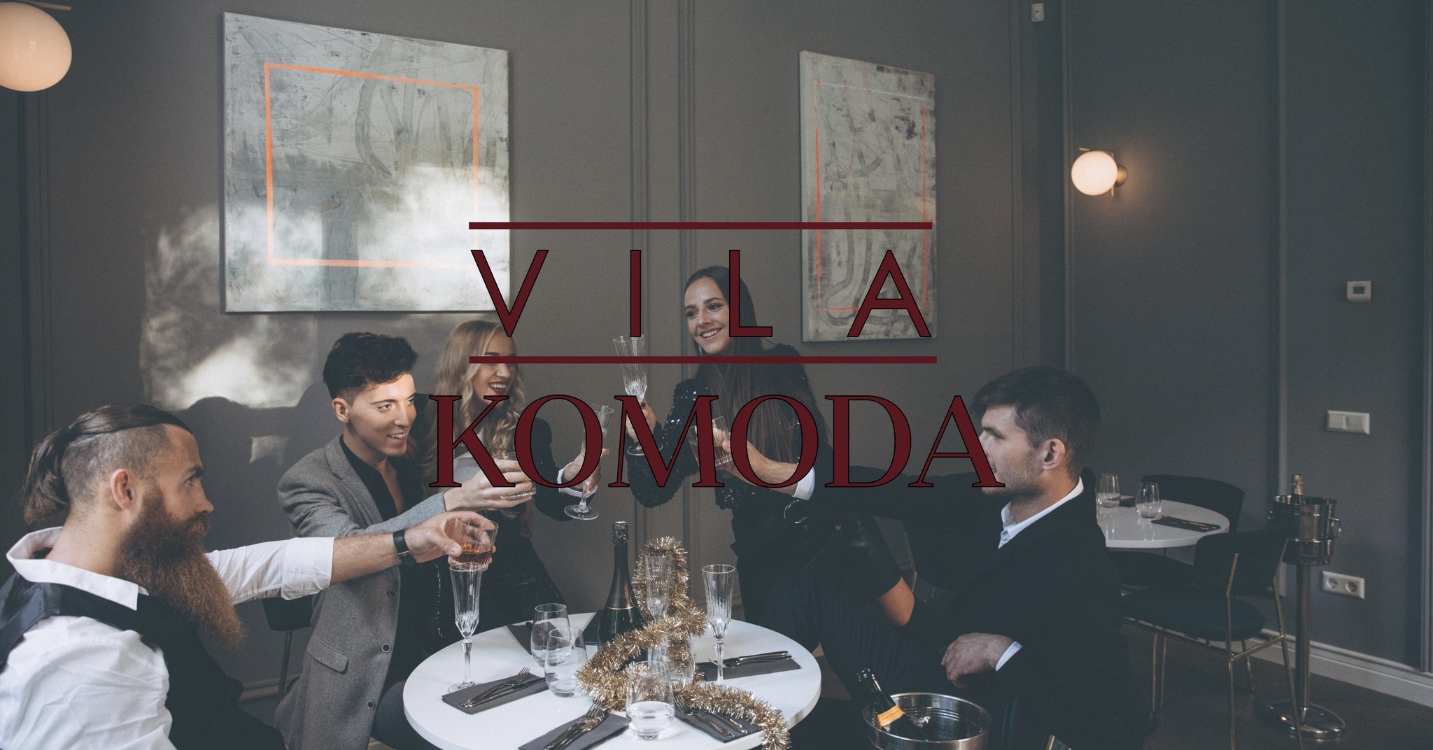 Vila Komoda -  Naujuju sutikimas Palangoje